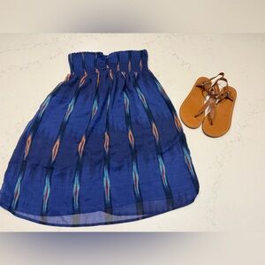 Coach Sandals and Roxy Strapless Dress